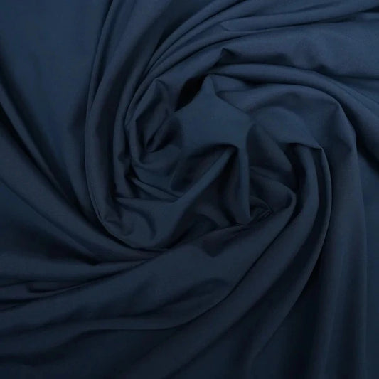 Navy Blue Wash & Wear Shalwar Kameez Fabric