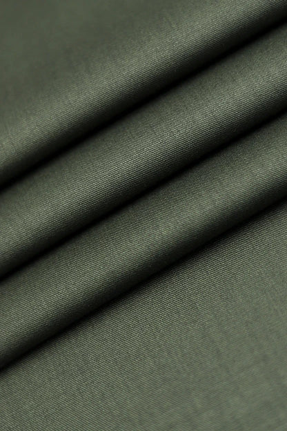 Olive Green Cotton Blend Shalwar Kameez