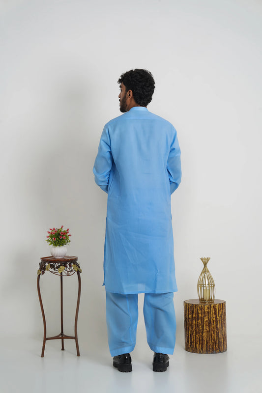 Horizon Blue - Pure Cotton