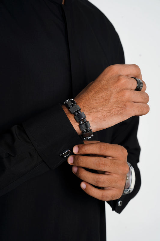 Obsidian Black — Premium Wash & Wear