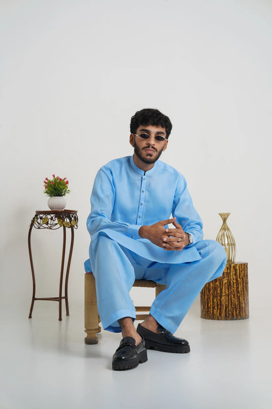 Horizon Blue - Pure Cotton