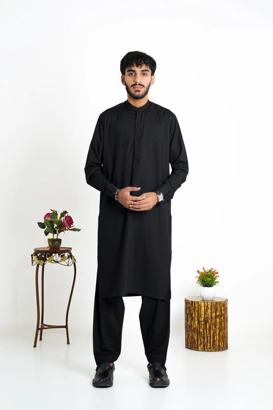 Obsidian Black — Premium Wash & Wear